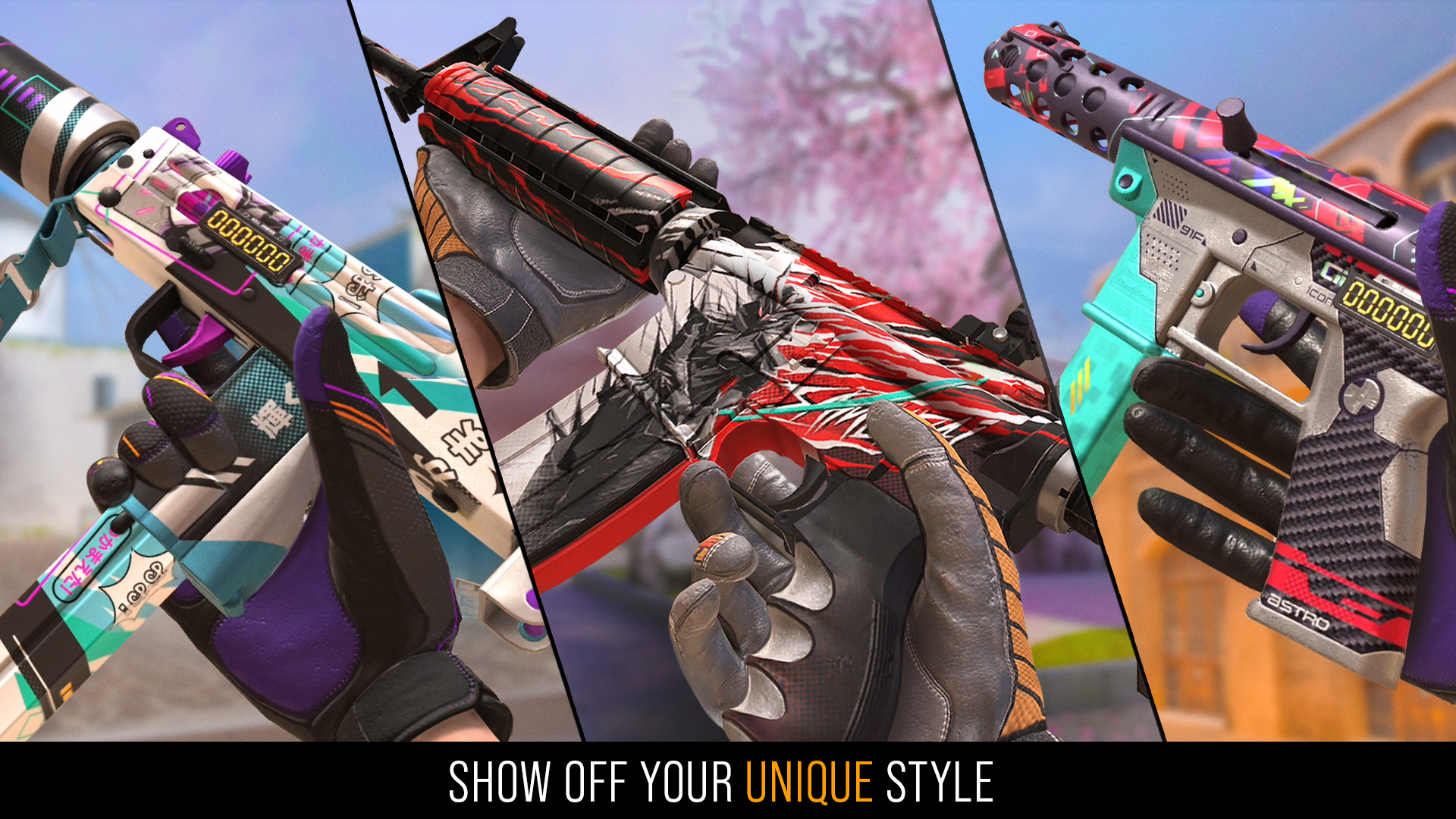 Standoff 2 tactical battle scene, soldiers in blue-grey environment